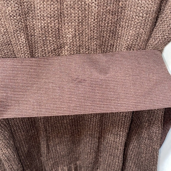 BRITTANY BLACK BROWN SWEATER DRESS SZ XL - Picture 10 of 14